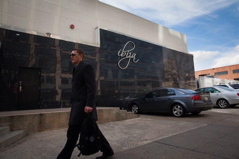 A man called police early Sunday morning complaining that a woman assaulted him with a shoe at Ibiza DC Nightclub near the Noma Metro Station. (Photo: Graeme Jennings/Examiner)