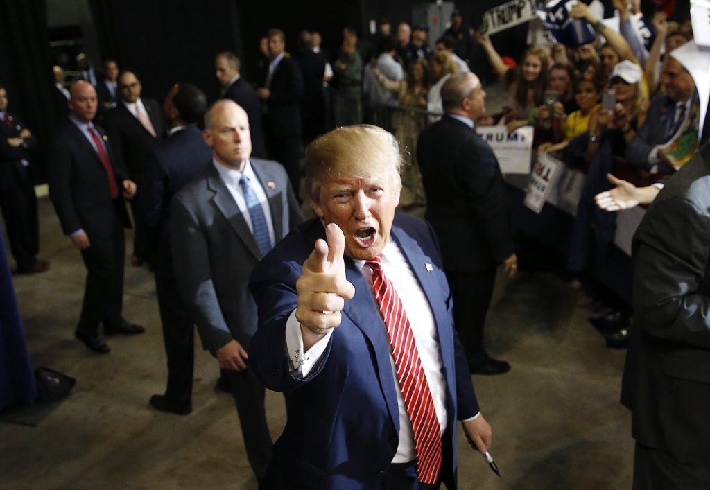 Trump opens wide lead over competitors in national poll