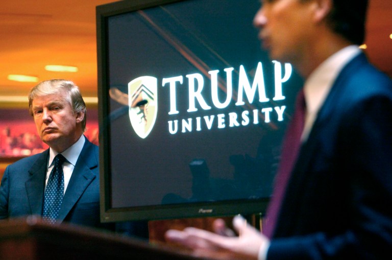 Jason Forge, the leading lawyer for the parties suing Donald Trump over his former real estate school, Trump University, told the court on Thursday the plaintiffs will 