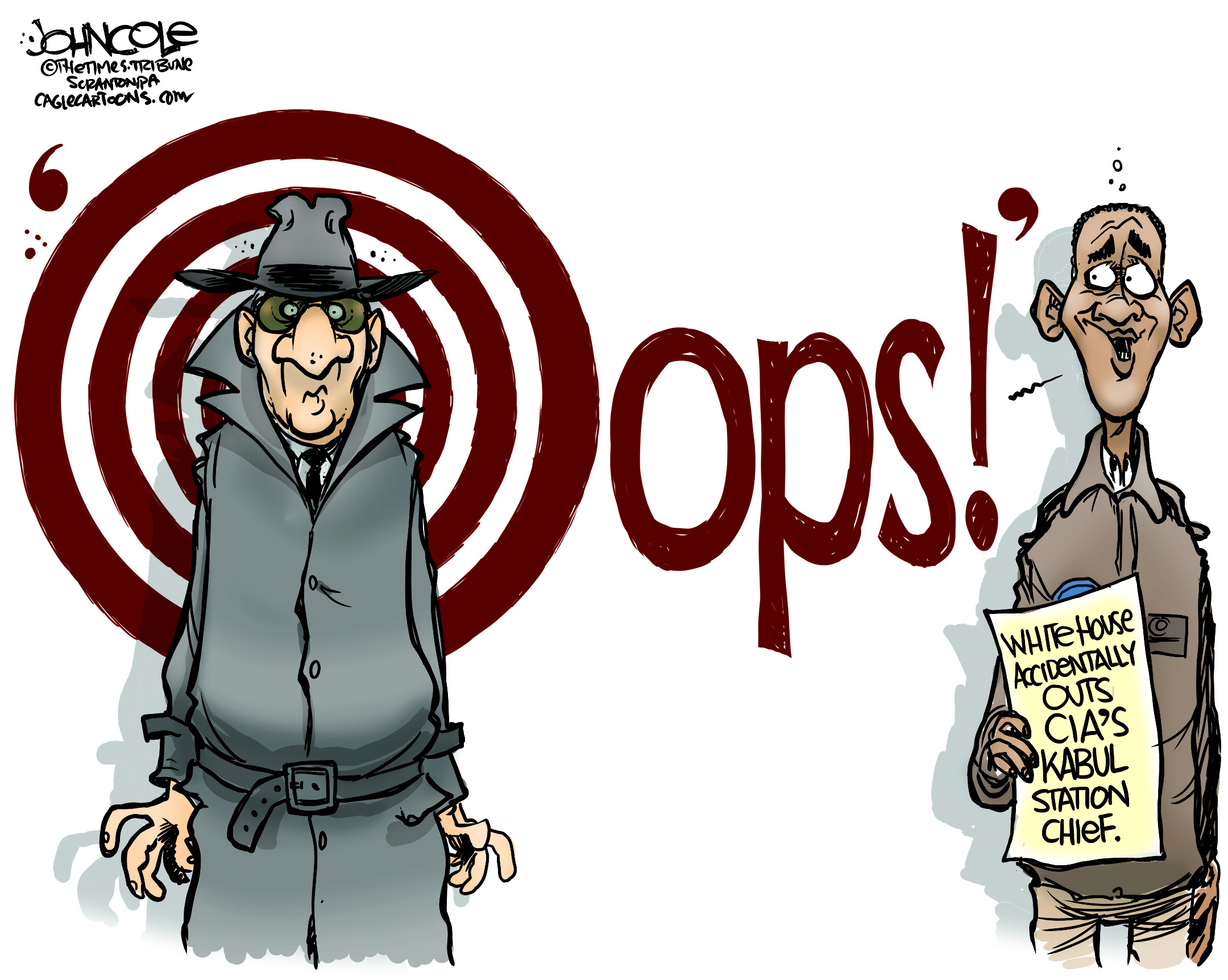 Editorial Cartoon: Oops