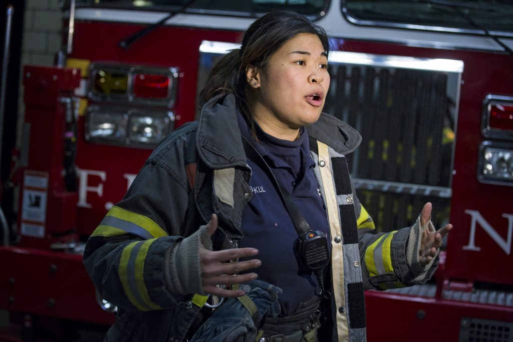 NYC female firefighters trying to boost numbers