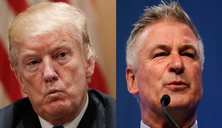 President Trump said Alec Baldwin's impersonation of him was 