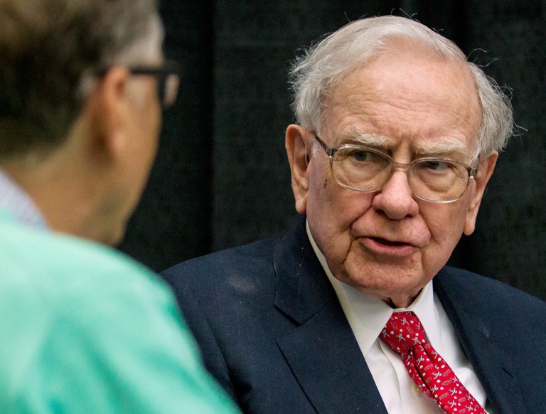 Buffett had said it made little investment sense to start selling insurance based on the risks posed by climate change. (AP Photo/John Peterson, File)