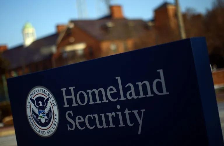 The Department of Homeland Security main complex is shown January 8, 2010 in Washington, DC. U.S. (Photo by Win McNamee/Getty images)