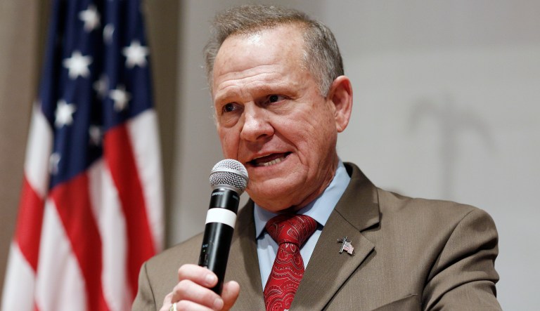 Roy Moore, the Republican who lost Tuesday's Alabama Senate election after a series of sexual misconduct allegations made headlines, may have to face at least one of his accusers in court. (Luke Sharrett/Bloomberg)