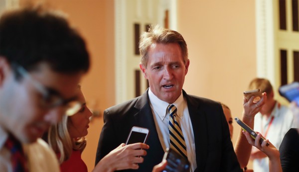 What Sen. Jeff Flake just did on the Kavanaugh Supreme Court nomination, explained