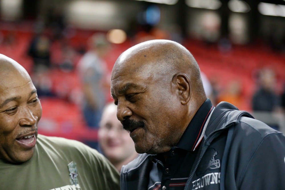 Trump alludes to Jim Brown’s lacrosse skills