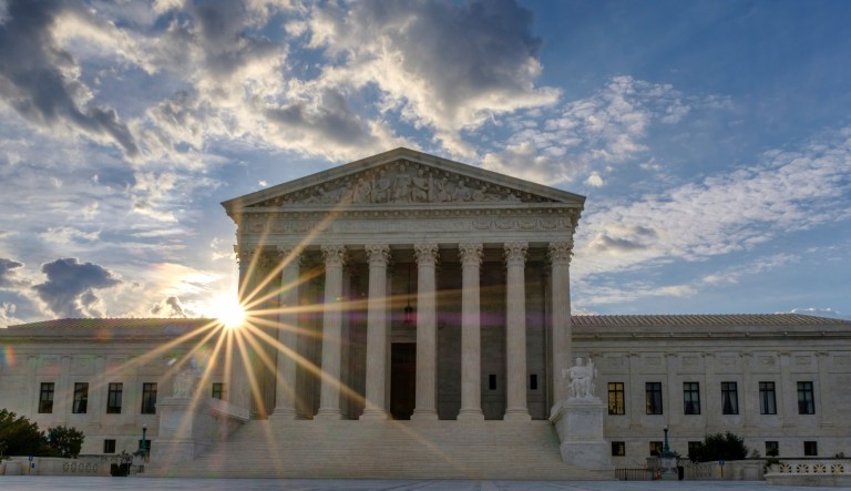 In a friend of the court brief for the case Janus v. American Federation of State, County and Municipal Employees, the White House argued that the practice violated individual union members' First Amendment rights and should be abolished. (AP Photo/J. David Ake)