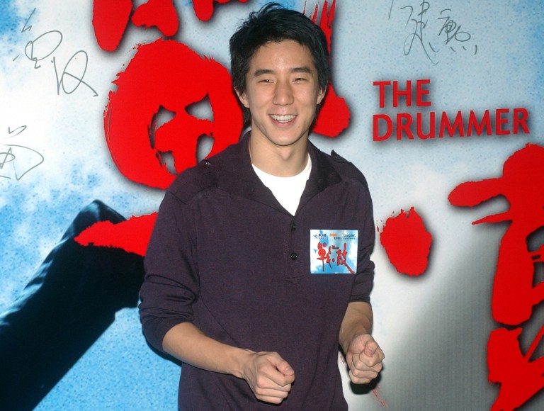 FILE - In this Oct. 8, 2007 file photo, Hong Kong actor Jaycee Chan poses for photo upon arrival for 