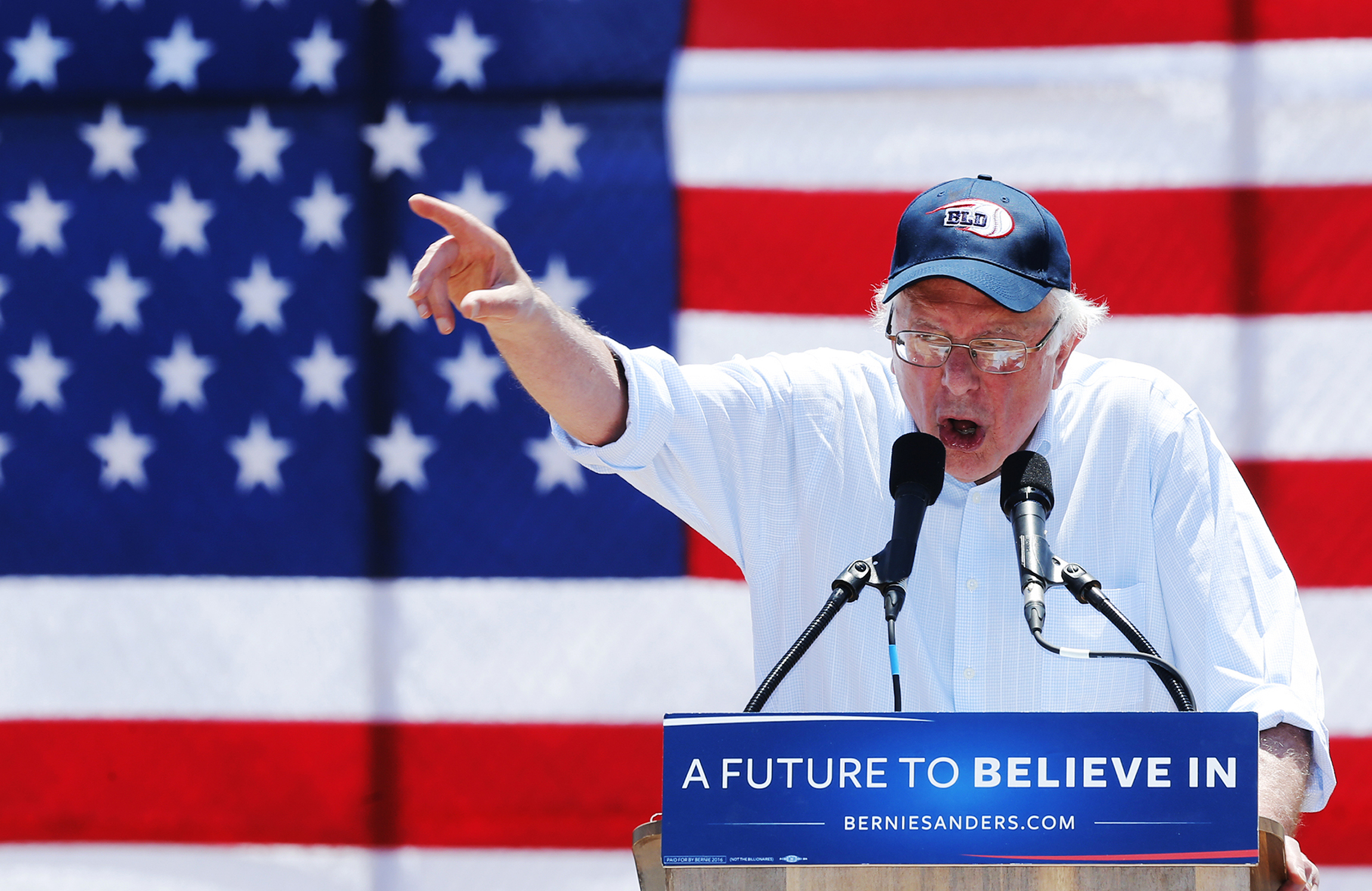 Sanders rests his hopes on California
