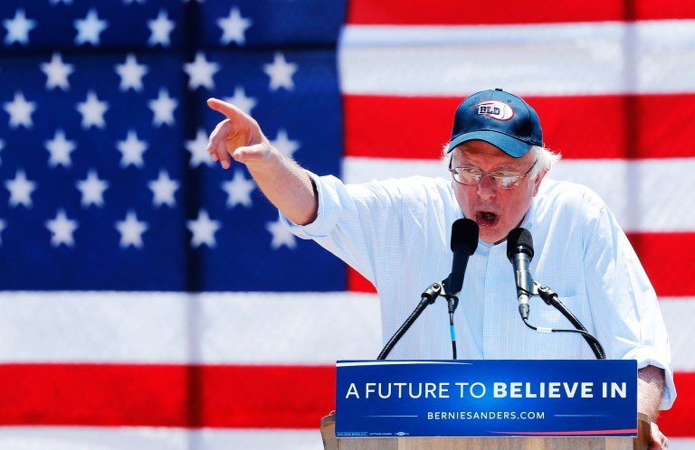 Bernie Sanders has been banking a lot on California. (AP Photo/Damian Dovarganes)