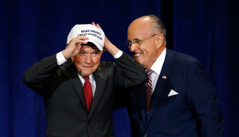 Sessions said last week he planned to remain in his job despite Trump's comments about him. (AP Photo/Ross D. Franklin)