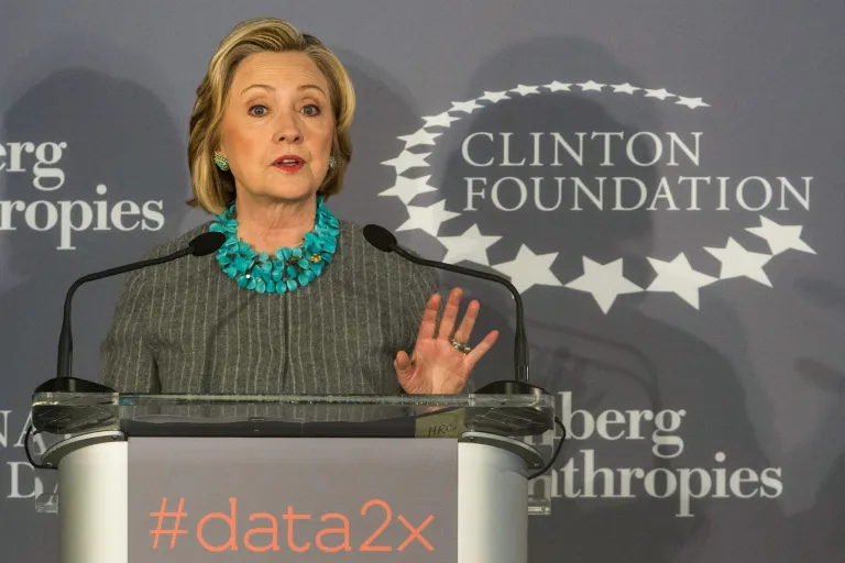 At least five charities with connections to Clinton will refile annual tax returns after a review found errors in how donations from foreign governments were disclosed.Â (Andrew Burton/Getty Images)