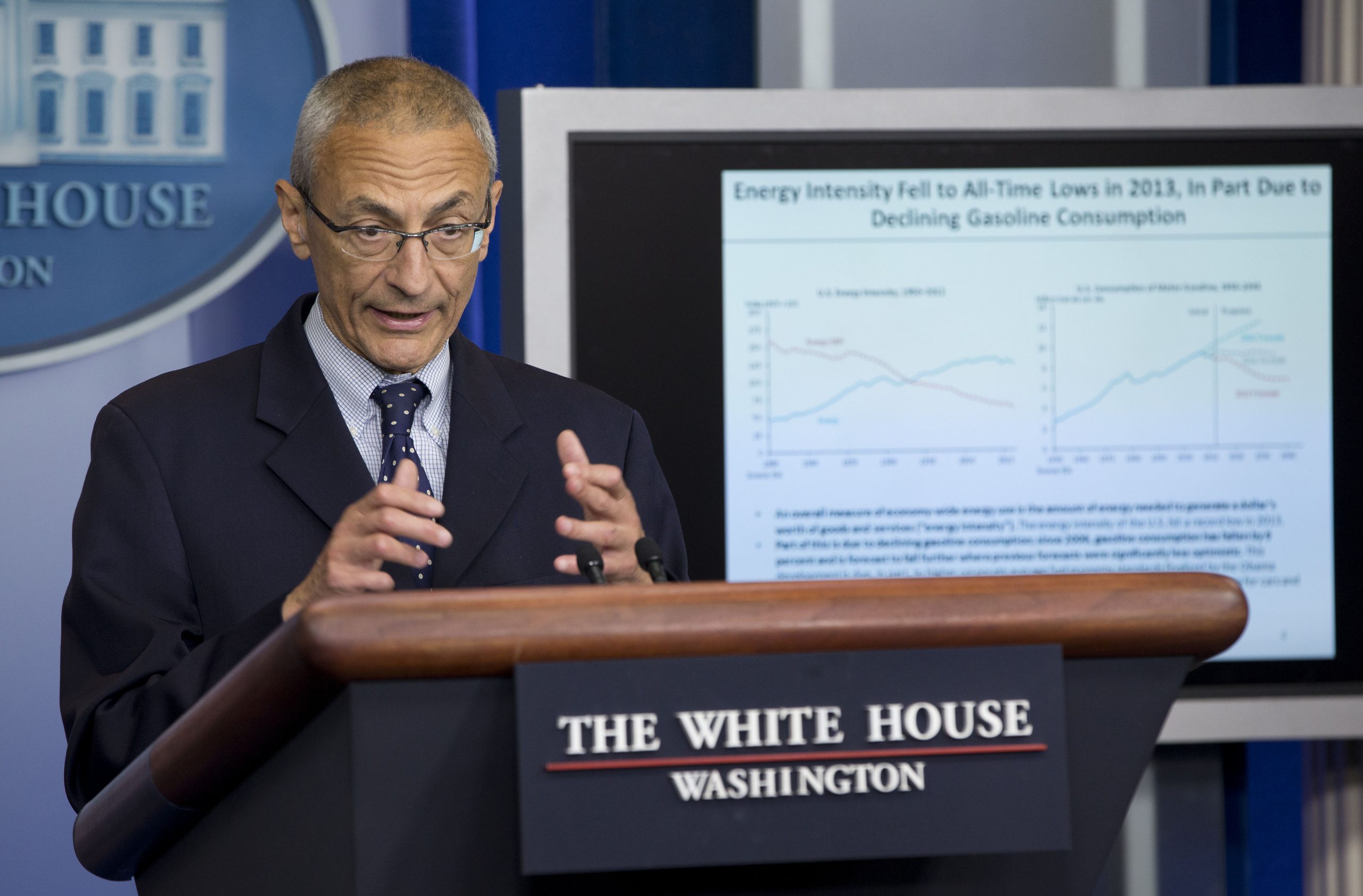 Is John Podesta’s patron giving bloody new meaning to the term ‘dark money’?