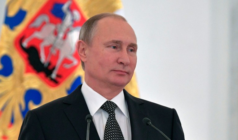 For the past year, supporters have been stridently defending and praising Russian President Vladimir Putin and Trump in the same breath. (Alexei Nikolsky/Sputnik, Kremlin Pool Photo via AP)