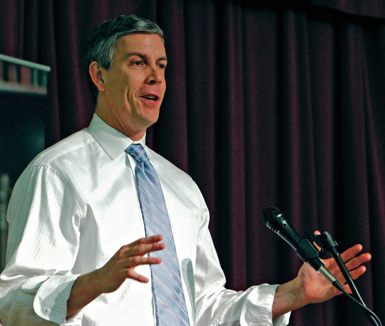 Santa Fe New Mexican: Education chief Duncan touts new preschool plan on bus tour