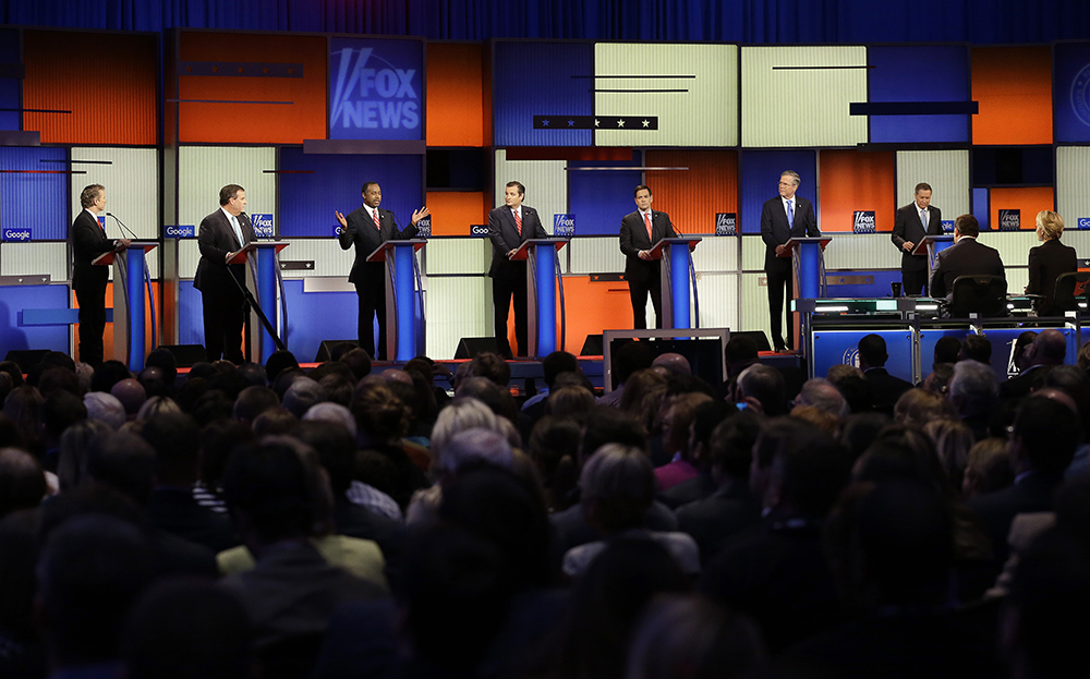 With Trump missing, Cruz & Rubio dominate debate