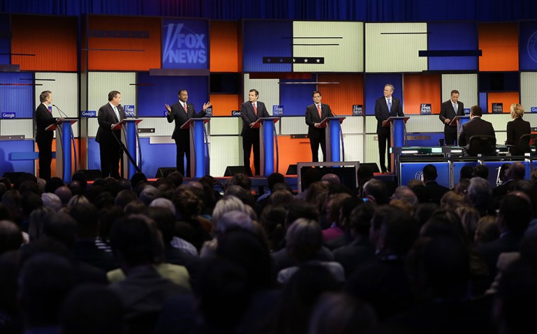 The two senators shined in several moments while getting roughed up in others. (AP Photo/Chris Carlson)