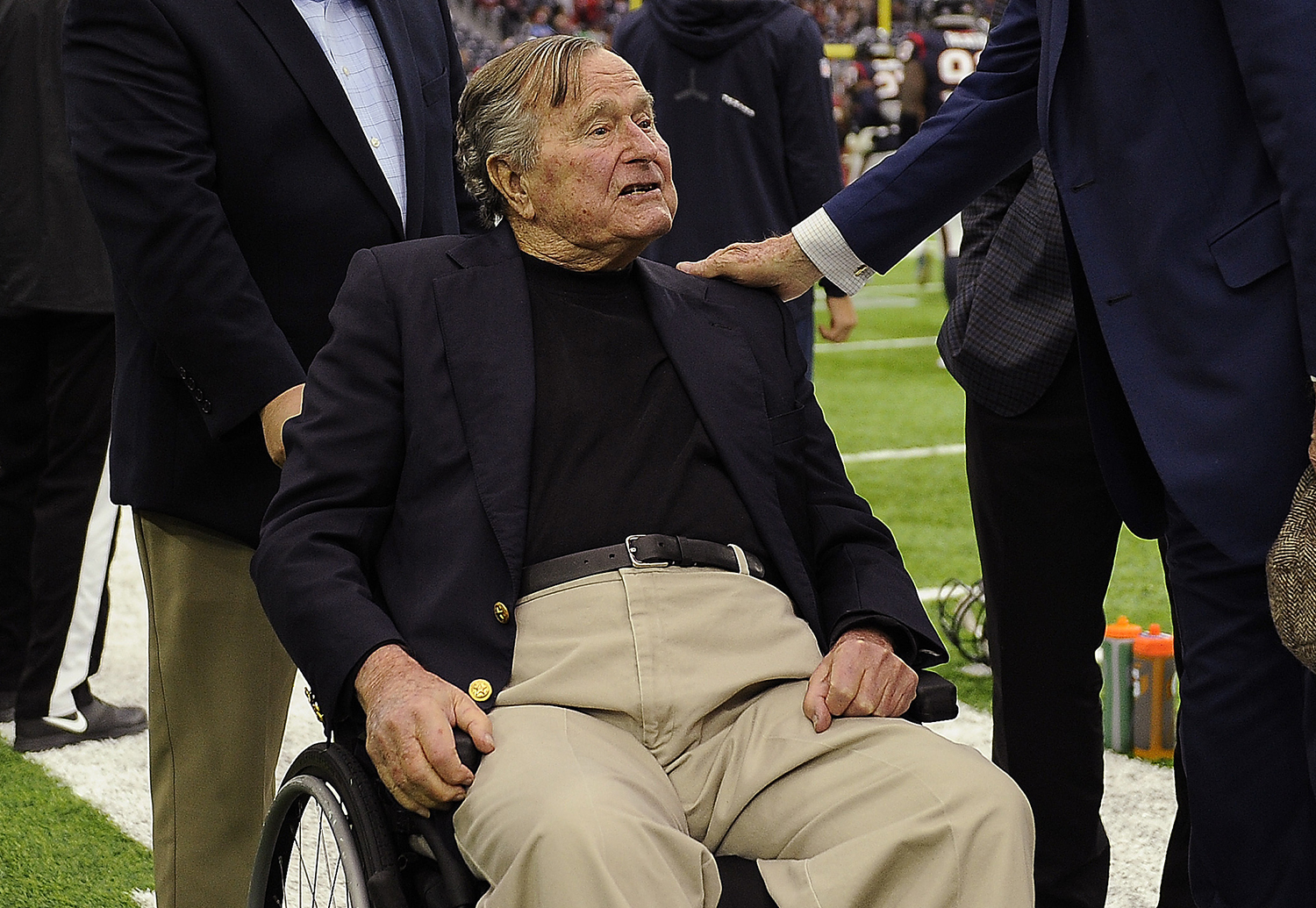 George H.W. Bush on why he’ll miss Trump’s inauguration: ‘It likely will put me six feet under’