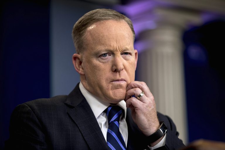 Asked about the legality of the attack against Syria, Sean Spicer responded that 