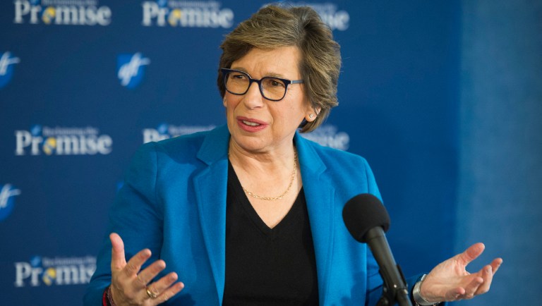 American Federation of Teachers President Randi Weingarten said Tuesday that FBI Director James Comey's surprise firing by President Trump means he was likely close to uncovering "something" Trump didn't want found.