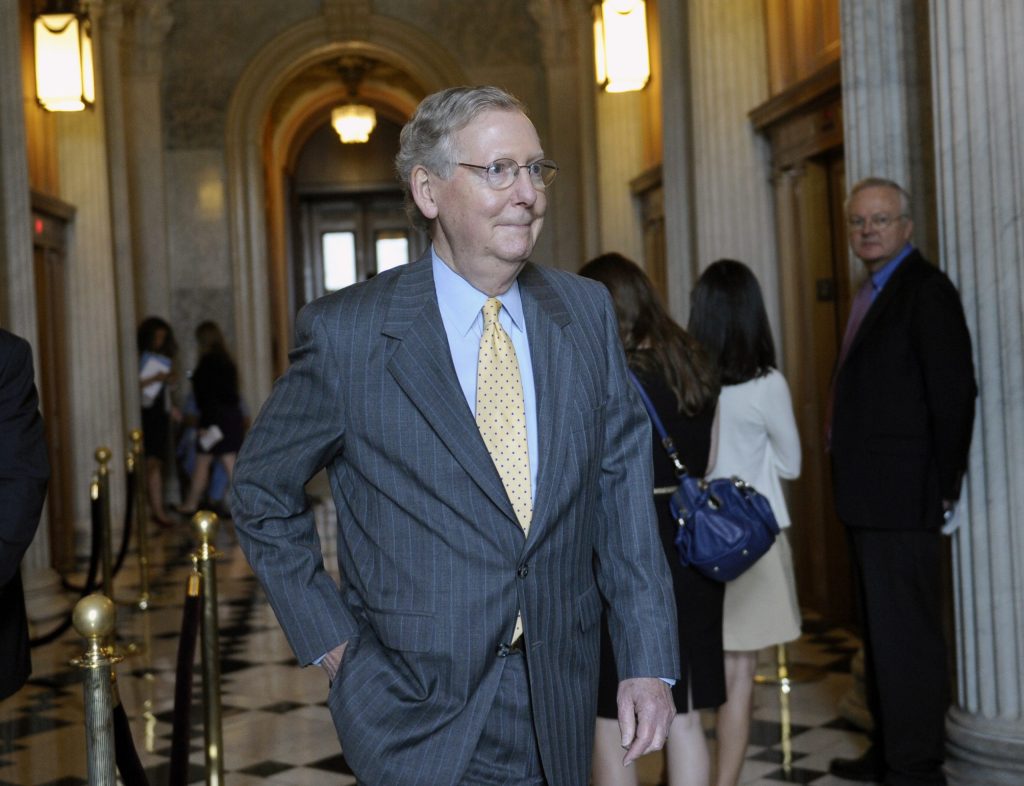 Mitch McConnell raises another $2.2m for re-election campaign