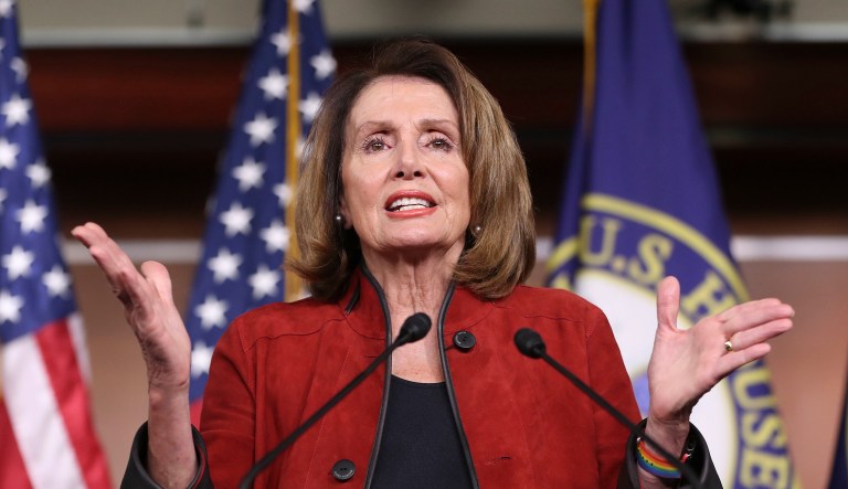 Nancy Pelosi likened the inclusion to a 