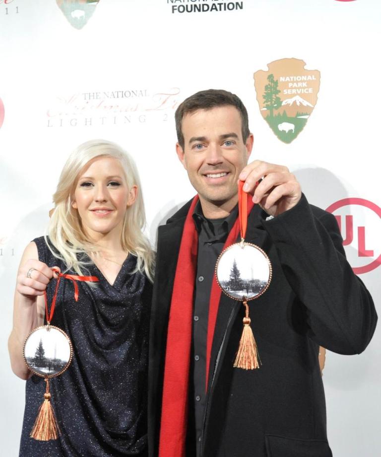 Carson Daly and Christmas tree crew help National Parks