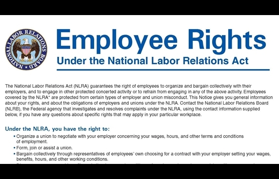 NLRB wants ‘poster rule’ revived