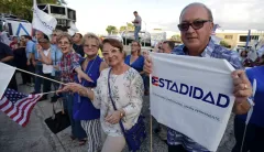 Puerto Rico demands statehood, introduces shadow lawmakers to Congress