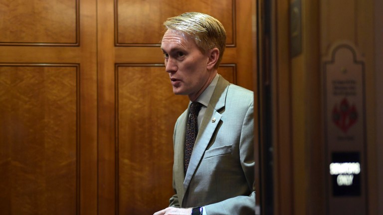 A member of the Senate's intelligence panel, James Lankford of Oklahoma, has expressed interest in seeing the memo. (AP Photo/Susan Walsh)