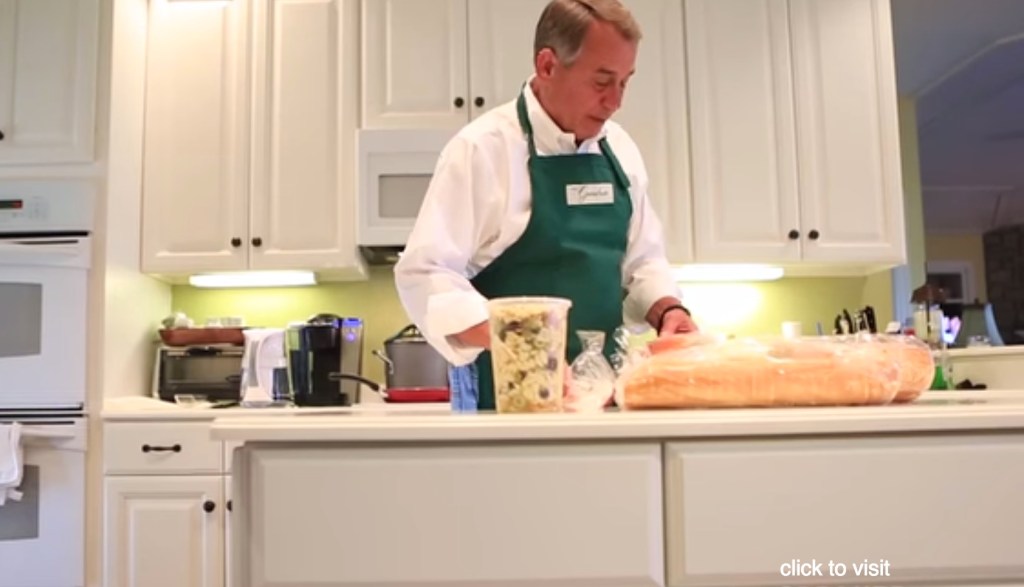 House leaders talk turkey with holiday recipes