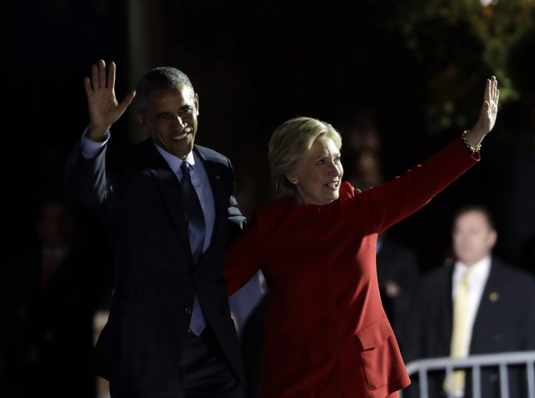 President Obama said Monday night that his presidency turned 