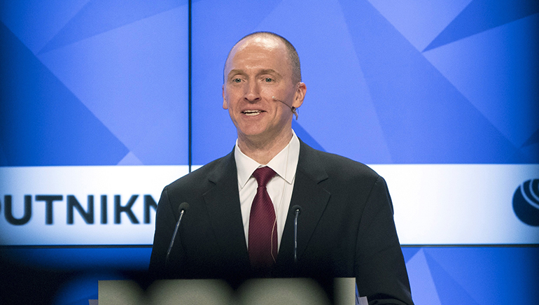 Carter Page, at the center of claims Russia worked with Trump, says he’s a victim of misinformation