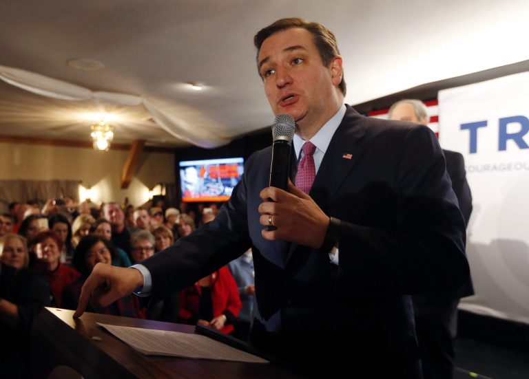 Republican presidential candidate Sen. Ted Cruz said, 