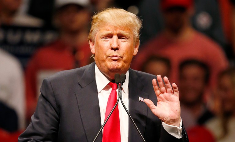 GOP unity on Trump and Russia looks fragile The president escalated the partisan war of words this weekend when he alleged that his predecessor, former President Obama, may have wiretapped Trump Tower during the campaign. (AP Photo/Sue Ogrocki)