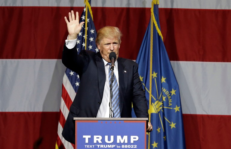 Donald Trump's campaign manager confirmed on Friday that the presumed Republican nominee will announce his vice presidential pick this weekend. (AP Photo/Michael Conroy)