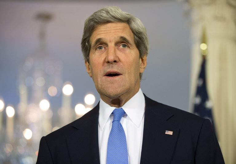 Secretary of State John Kerry (AP/Evan Vucci)
