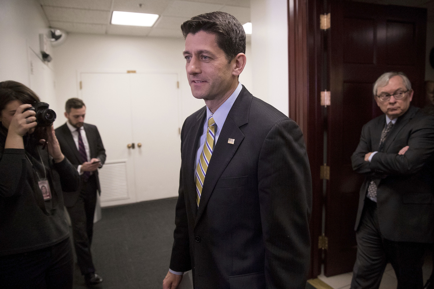 Ryan mostly mum on Trump’s budget pitch