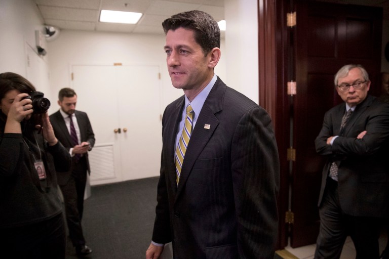 Ryan said the Trump administration’s proposal marks only the very beginning of the budget process. (AP Photo/Andrew Harnik)