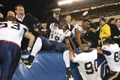 Hunter Martin/Getty Images
Navy has defeated Army nine straight years, including a 31-17 win last season.