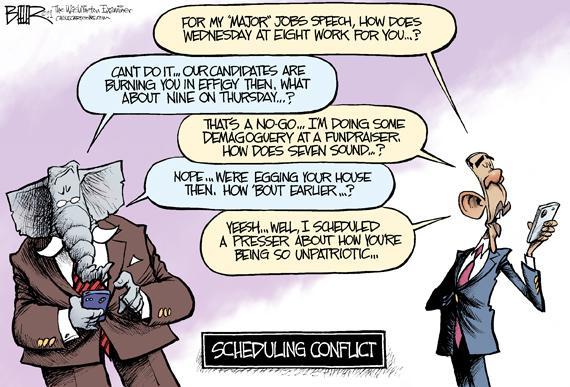 Scheduling conflict