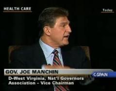Video: W.Va. Governor Joe Manchin Endorses Obamacare, Praises Obama