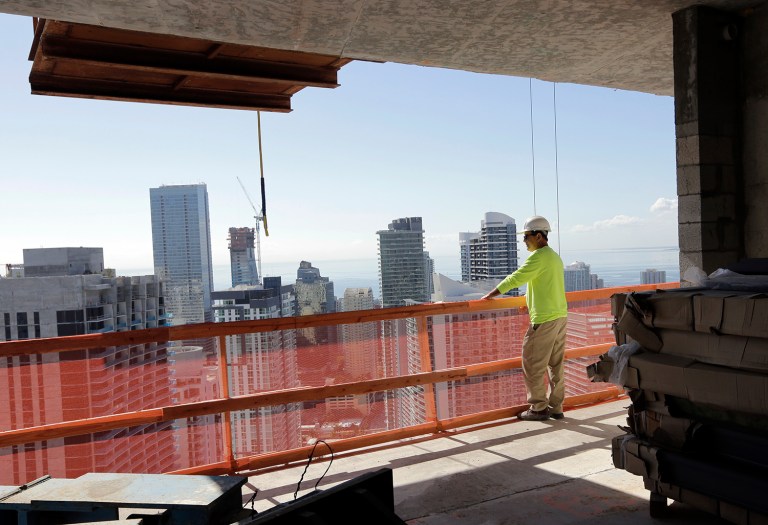 The Bureau of Economic Analysis on Thursday revised the rate of gross domestic product growth from 1.9 percent previously. (AP Photo/Lynne Sladky)