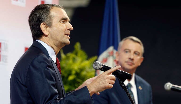 The Virginia gubernatorial election is Tuesday. (AP Photo/Steve Helber)
