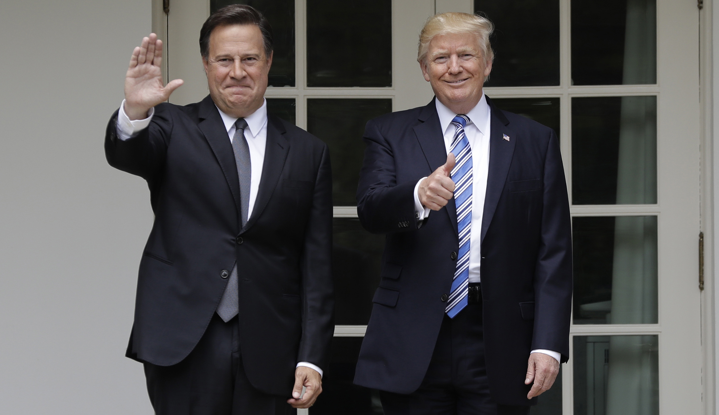 Trump welcomes president of Panama to White House