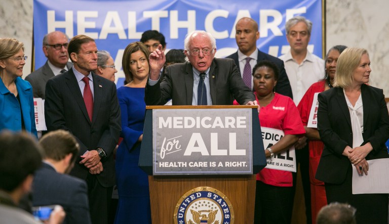 Given the historic magnitude of this sort of spending, you might think that the idea of how to pay for it would take up a pretty substantial part of the bill. But you'd be wrong. (Graeme Jennings/Washington Examiner)