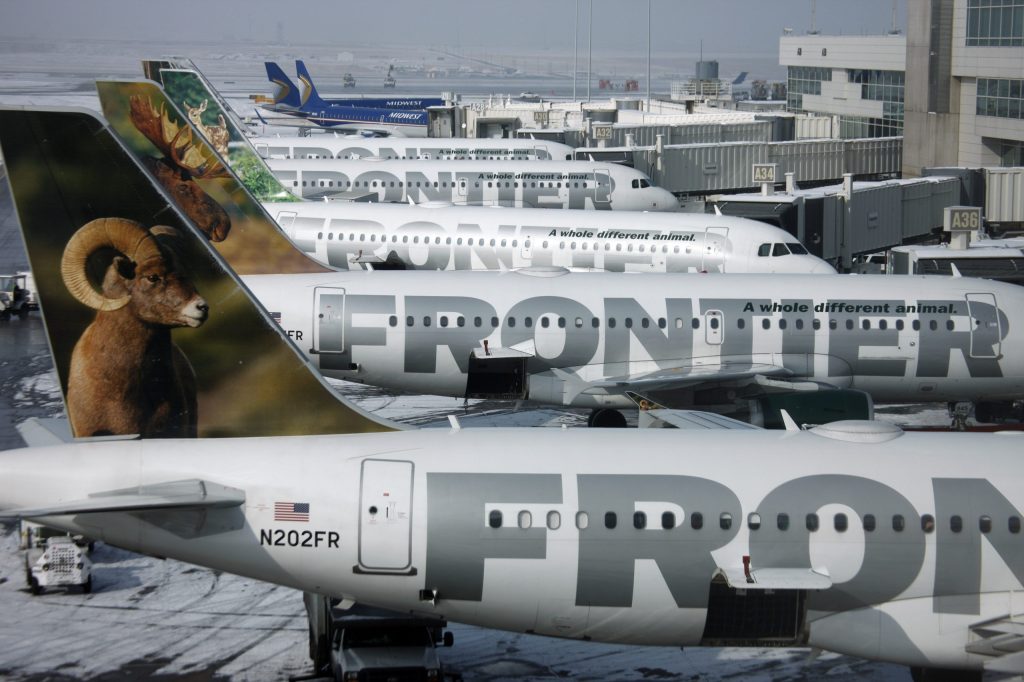 Frontier Airlines now charging for carry-on bags