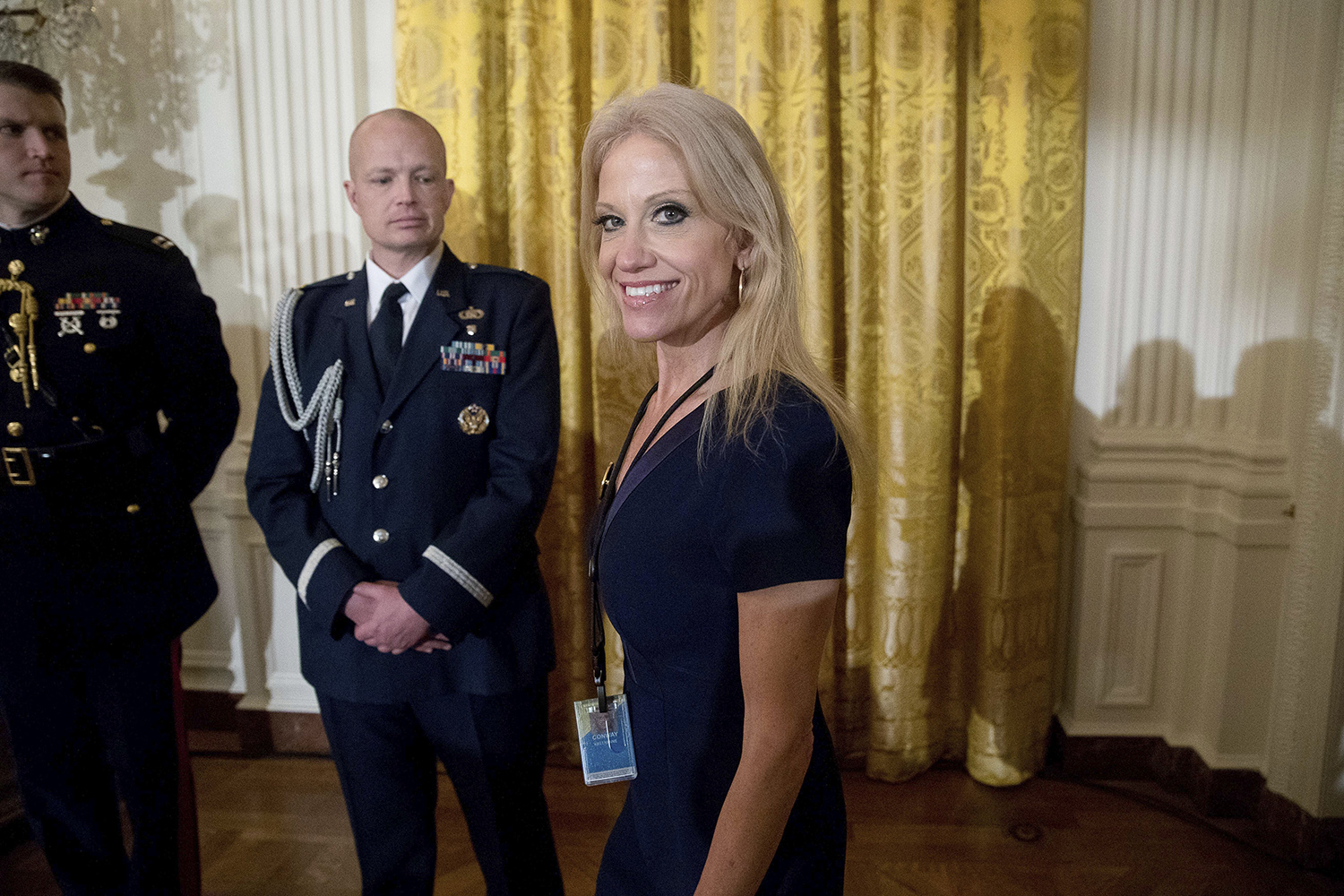 Reporter claims Kellyanne Conway threw ‘mean punches’ at ball