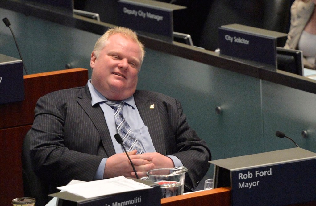 Toronto mayor avoids questions about crack video